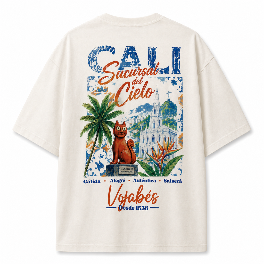 Camiseta Cali La Sucursal del Cielo Vojabés!
