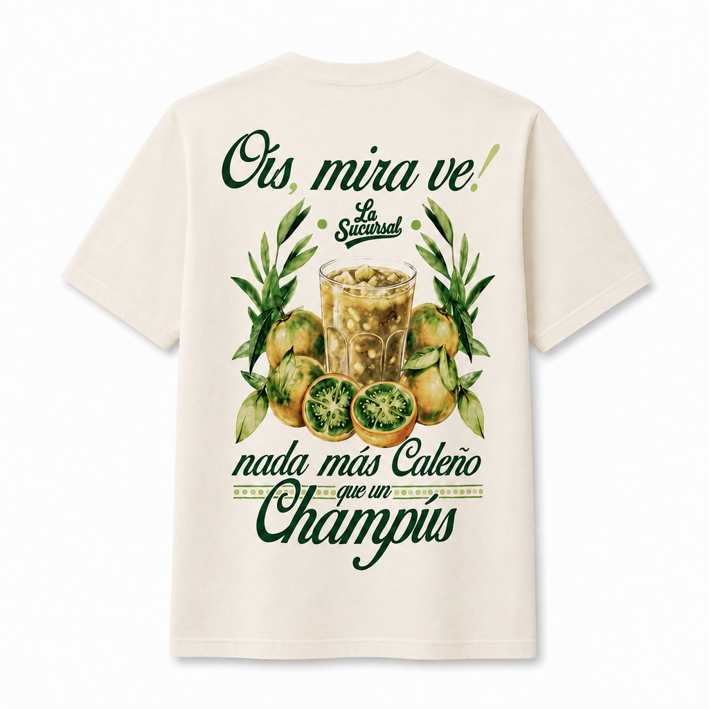 Camiseta Nada más caleño que un Champús