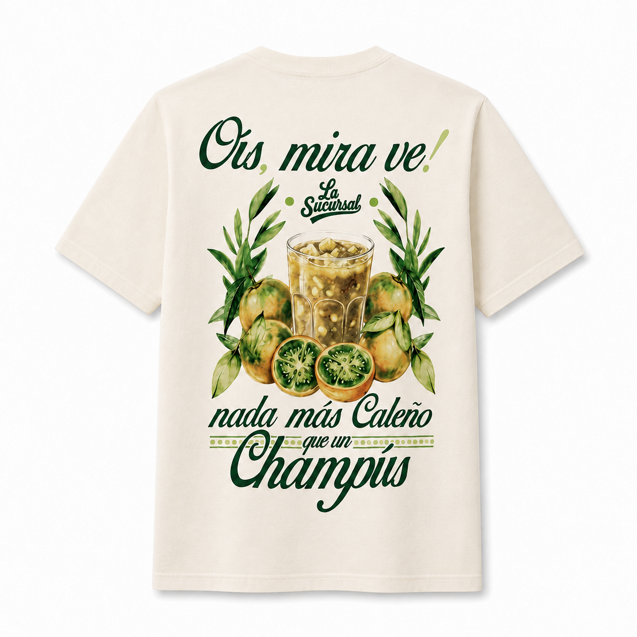 Camiseta Nada más caleño que un Champús