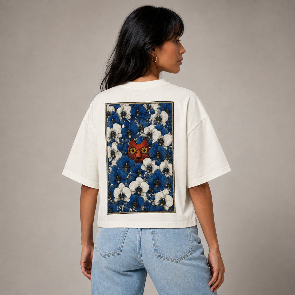 Camiseta donde el gato de tejada juega