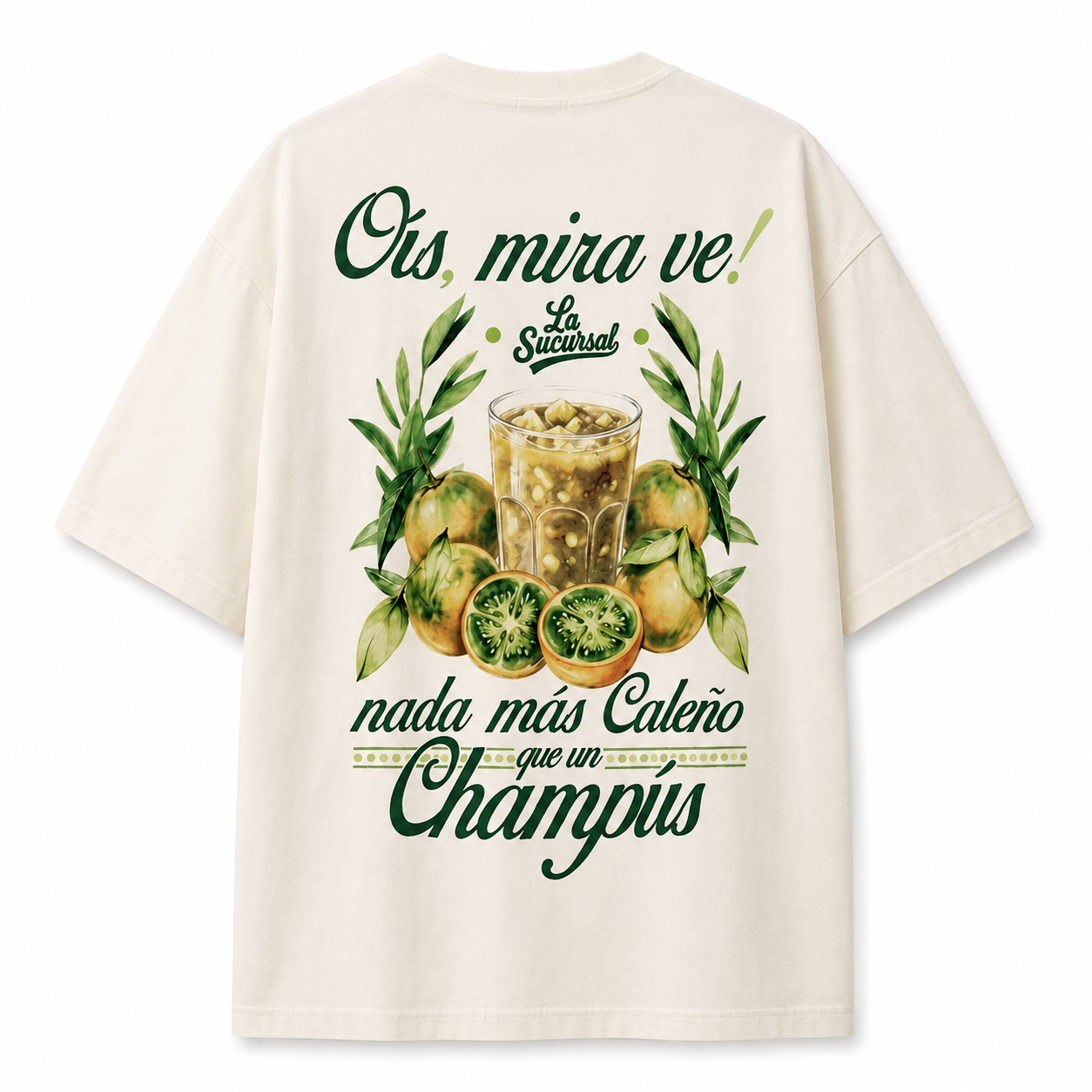 Camiseta Nada más caleño que un Champús